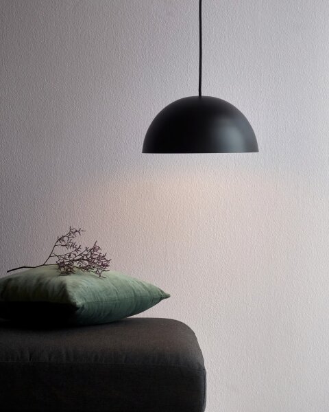 Nordlux - Luster na lanku ELLEN 1xE27/40W/230V čierna