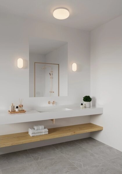 Nordlux - Kúpeľňové stropné svietidlo FOAM 2xE27/55W/230V IP44 biela