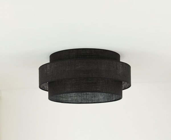 Brilagi - Stropné svietidlo SPACE YUTE LED/12W/230V pr. 50 cm čierna
