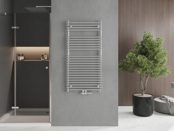 Mexen Sol vykurovacie teleso 1200 x 600 mm, 520 W, chrómová, W125-1200-600-00-01
