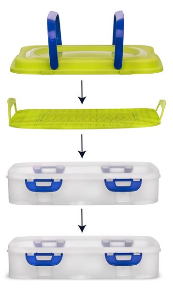 Piknik box s uchami 2 poschodia