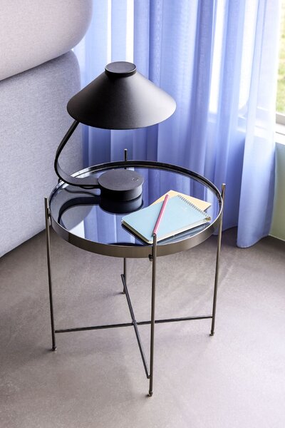 Stmievateľná stolná LED lampa Muri Black