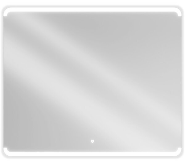 Mexen Nida, LED kúpeľňové zrkadlo s podsvietením 120x100 cm, 6000K, ochrana proti zahmlievaniu, 9806-120-100-611-00