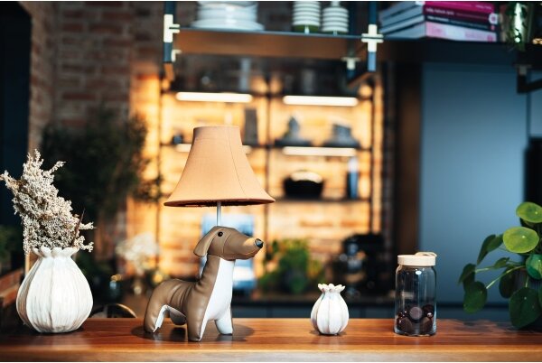 Happy Lamps - LED Detská stolná lampa WALDI LED/5,4W/230V jazvečík