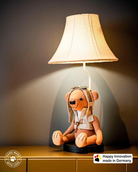 Happy Lamps - LED Detská stolná lampa CHARLES LED/5,4W/230V medveď