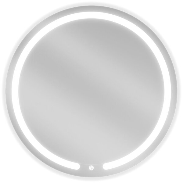 Mexen Rose, LED kúpeľňové zrkadlo s podsvietením 70x70 cm, 6000K, ochrana proti zahmlievaniu, 9810-070-070-611-00