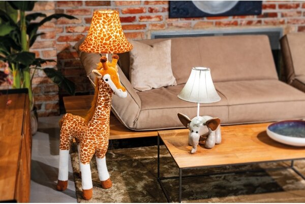 Happy Lamps - LED Detská stojacia lampa RAFFI LED/5,4W/230V žirafa