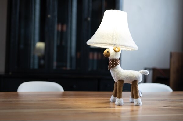 Happy Lamps - LED Detská stolná lampa WOLLE LED/5,4W/230V ovca