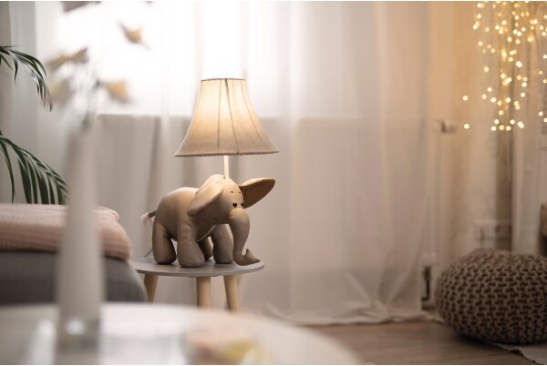 Happy Lamps - LED Detská stolná lampa BOBBY LED/5,4W/230V slonovina