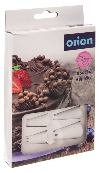 Cukrárske vrecko 35 cm 4 ks s 8 špičkami