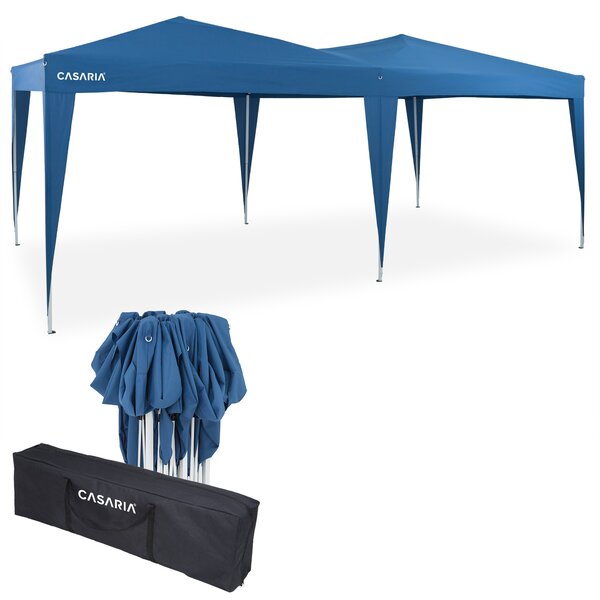 Záhradný altánok 3x6 m - modrý