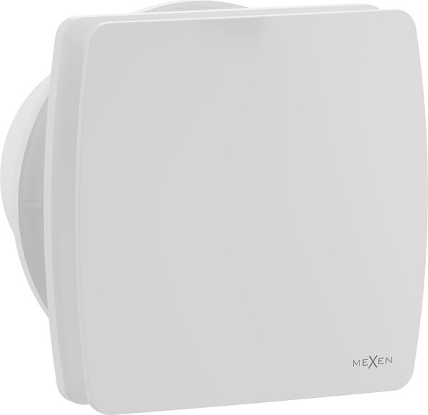 Mexen AXS, kúpeľňový ventilátor s časovačom, priemer 100mm, biela, W9601-100T-00