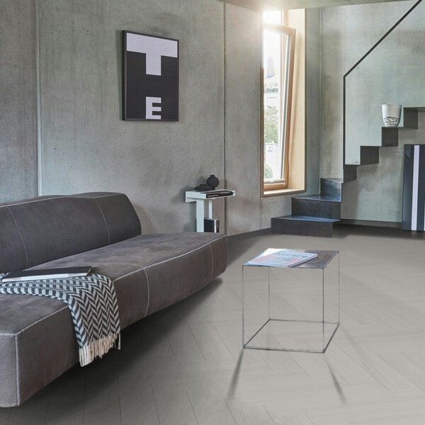 Vinyl Parador Trendtime 3 Herringbone Dub Oxford biely 1748861 2,37 m²