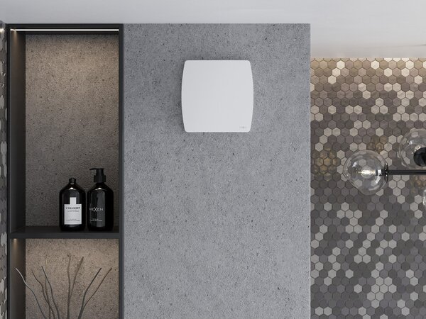 Mexen AXS, kúpeľňový ventilátor, priemer 150mm, biela, W9601-150-00