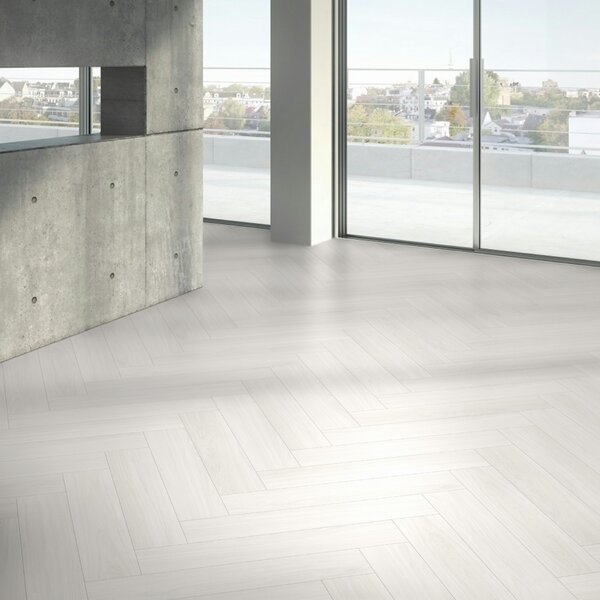Vinyl Parador Trendtime 3 Herringbone Dub Oxford biely 1748861 2,37 m²