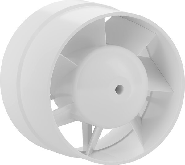 Mexen ZXR, potrubný kúpeľňový ventilátor, priemer 120mm, biela, W9607-125-00