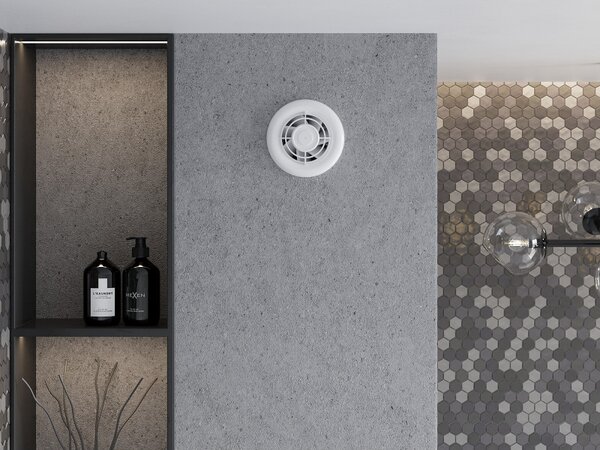Mexen WXR, kúpeľňový ventilátor, priemer 100mm, biela, W9605-100-00