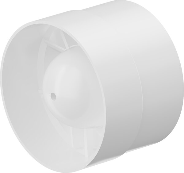Mexen ZXR, potrubný kúpeľňový ventilátor, priemer 150mm, biela, W9607-150-00