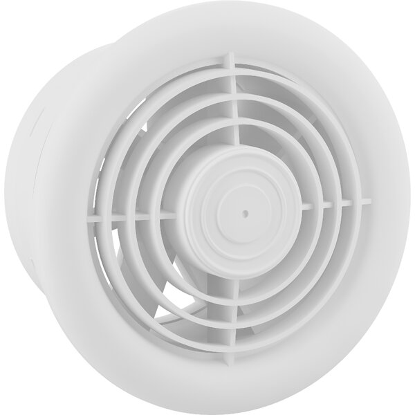 Mexen WXR, kúpeľňový ventilátor so senzorom vlhkosti a časovačom, priemer 150mm, biela, W9605-150-00