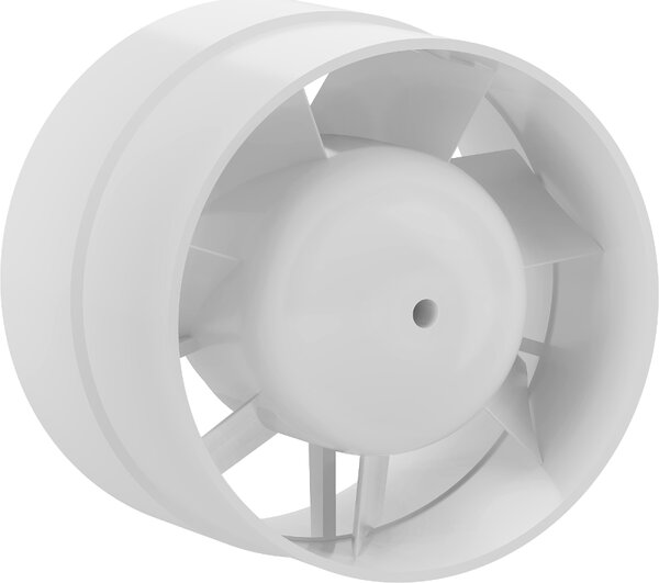 Mexen ZXR, potrubný kúpeľňový ventilátor, priemer 150mm, biela, W9607-150-00