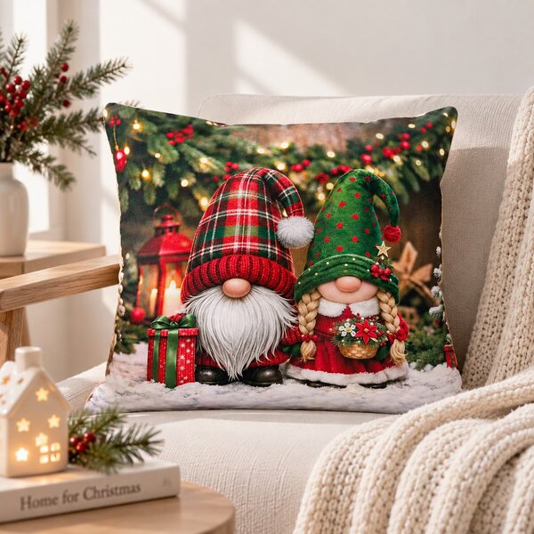Sendia Textil Dekoračný vankúš ČAROVNÍ ŠKRIATKOVIA 45 × 45 cm