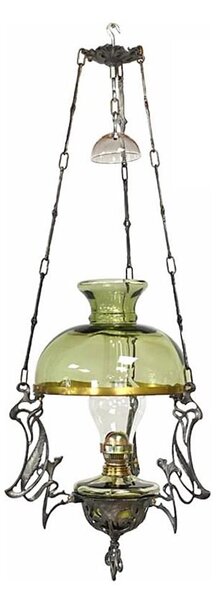 Závesná petrolejová lampa 85 cm