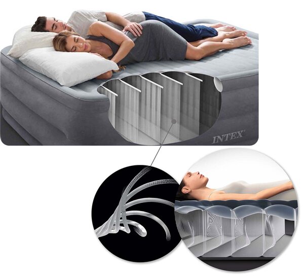 Intex Nafukovacie kreslo, matrac, gauč, posteľ 2v1 INTEX 66551