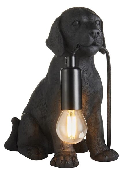 Endon 107365 - Stolná lampa PUPPY 1xE14/7W/230V čierna