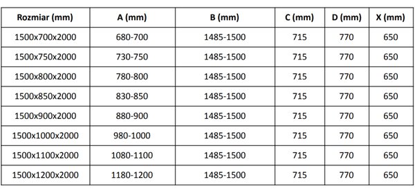 Mexen Velar, sprchový kút s posuvnými dverami 150(dvere) x 80(stena) cm, 8mm číre sklo, zlatá lesklá, 871-150-080-01-50