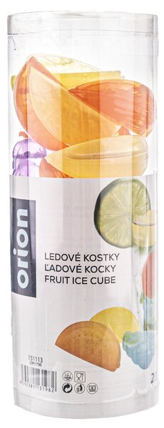 Forma na ľad - ľadové kocky ovocie