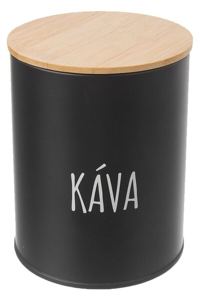 Dóza Káva BLACK pr. 9,5 cm
