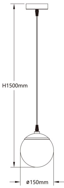 Aigostar - LED RGBW Stmievateľný luster na lanku MESH LED/8W/230V + DO