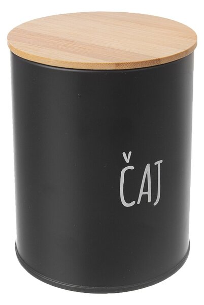 Dóza Čaj BLACK pr. 9,5 cm
