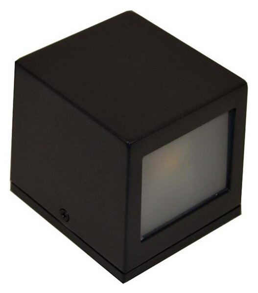LED Vonkajšie nástenné svietidlo 2xLED/5W/230V 4000K IP54 čierna