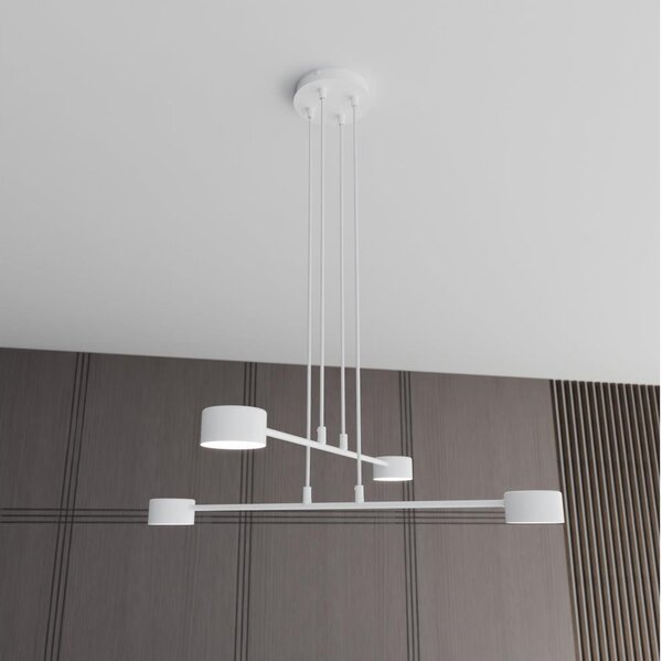 Luster na lanku MODUS 4xGX53/10W/230V biela