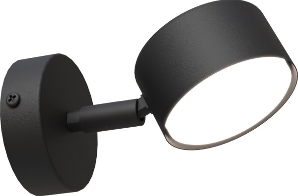 Nástenné svietidlo SORA 1xGX53/12W/230V čierna