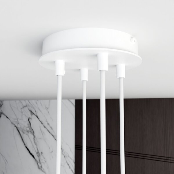 Luster na lanku MODUS 4xGX53/10W/230V biela