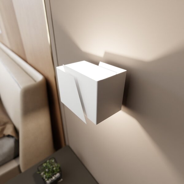 Nástenné svietidlo FROST 1xG9/8W/230V biela