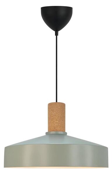 Nordlux - Luster na lanku ELVAS 1xE27/60W/230V pr. 37,5 cm zelená