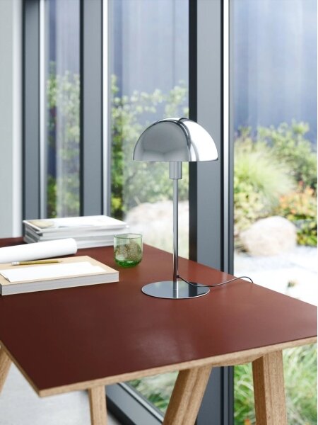 Nordlux - Stolná lampa ELLEN 1xE14/40W/230V lesklý chróm