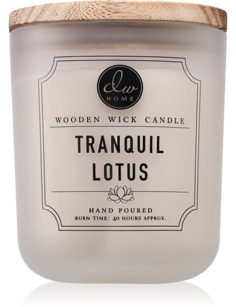 DW Home Signature Tranquil Lotus vonná sviečka 326 g