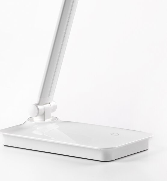 ONLI - LED Stmievateľná stolná lampa S USB portom DESKI LED/7W/230V 4000K biela