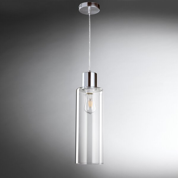 ONLI - Luster na lanku DODO 1xE27/22W/230V lesklý chróm