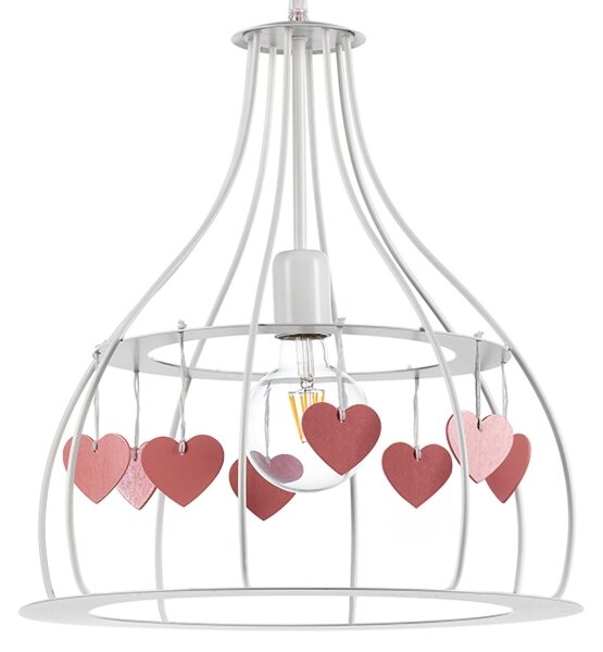 ONLI - Detský luster TITTA 1xE27/22W/230V ružová