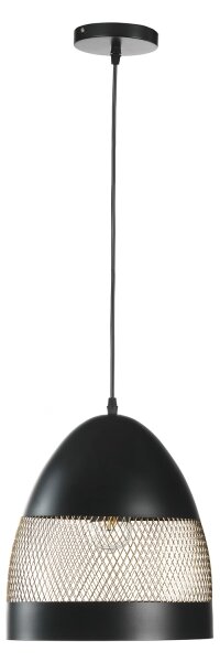ONLI - Luster na lanku POLLY 1xE27/22W/230V čierna