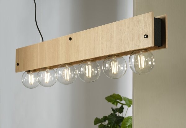 ONLI - Luster na lanku ARGO 6xE27/22W/230V béžová