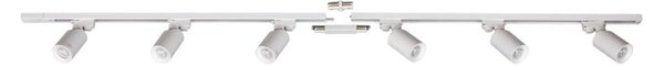 Zuma Line 3047 - Bodové svietidlo v lištovom systéme TORE 6xGU10/35W/230V biela