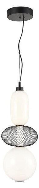 LED Luster na lanku ARAME LED/23W/230V pr. 22 cm čierna