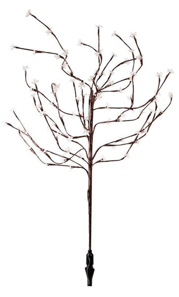 LED RGBW Solárne svietidlo TREE LED/0,1W/1,2V 600 mAh IP44 hnedá
