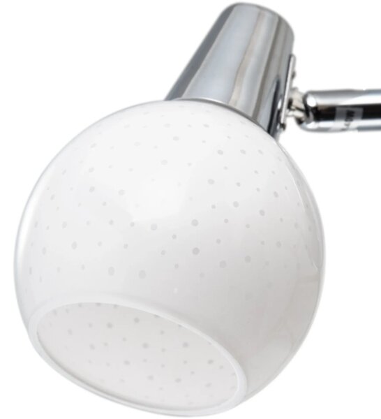 LED Bodové svietidlo DOXY 3xE14/4W/230V lesklý chróm